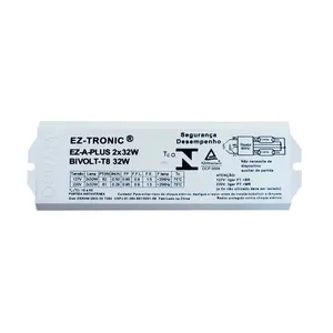 Reator eletrônico bivolt para 2 lâmpadas 32W Eza 8293 Osram