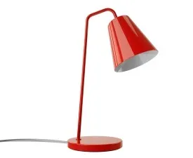 LUMINÁRIA DE MESA UNA15 VERMELHO 1xE27 (SOQUETE) 127/220V (40W) - ORLUCE