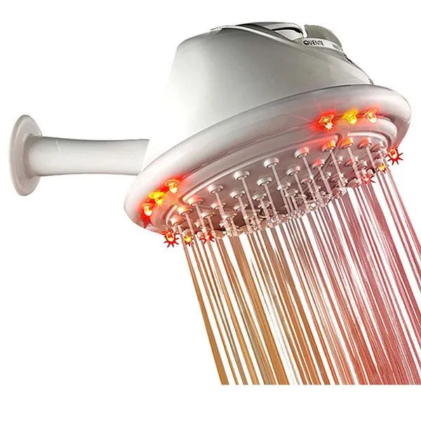 Chuveiro elétrico Hiper Ducha Color VM/AM 127V branco Cardal