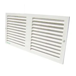 Grade de Ventilação WDB Retangular 35X16cm Branca