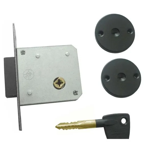 Trava de Segurança Dupla F2000 Aliança Preto Fosco Trava de Segurança Dupla F2000 Pf/Ct 25540 Aliança