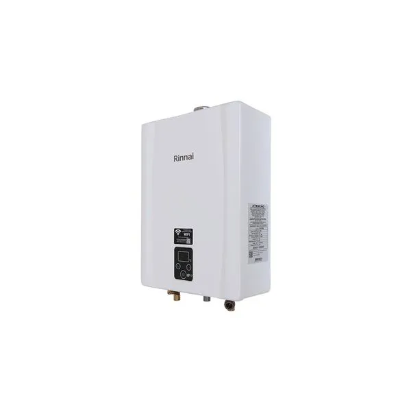 Aquecedor A Gás Digital Reue171Feh 17 Litros Glp Branco Rinnai