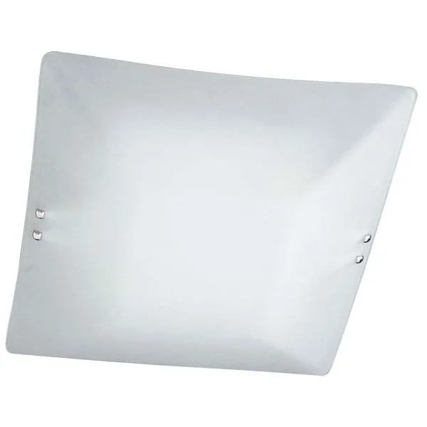 Plafon quadrado para 2 lâmpadas E27 100W Pantoja