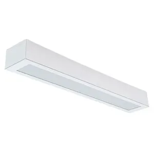 Luminária Sobre Led 18w 65x10 Retangular 6500k Bivolt Branco Valencia Tualux