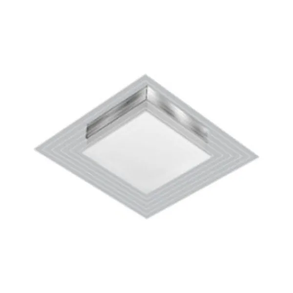 Luminária de embutir LED Tualux 33cm 16W bivolt 3000K amarela Lisboa