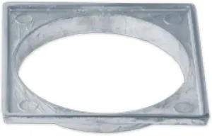Porta grelha polido 15x0,15 em liga de aluminio Costa Navarro