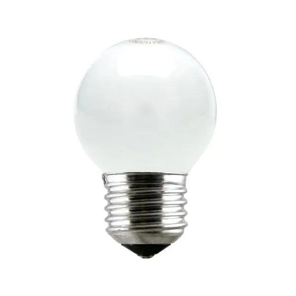 Lâmpada Incandescente Bolinha Leitosa 40W 127V Taschibra