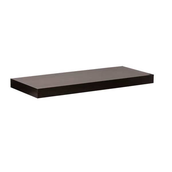 Prateleira com suporte Tendenza tabaco 25x60cm Prat-K