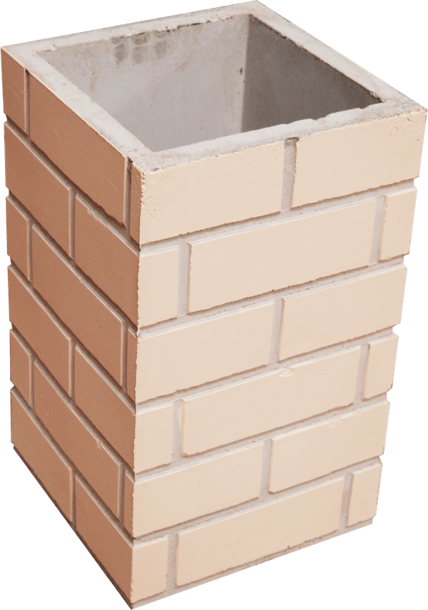 Duto Concreto Atacadão Lazer 30x30x50cm Tijolinho Areia