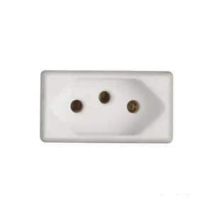 Módulo Tomada 2P T 10A250V Liz/Tablet Branco Tramontina