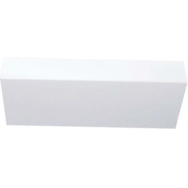 Plafon 50x20cm para 2 lâmpadas Valencia jateado Tualux