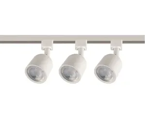 Kit Trilho Alumínio 3 Spots Abs Pc LED 15W Bivolt 6500K - Branco - Blumenau