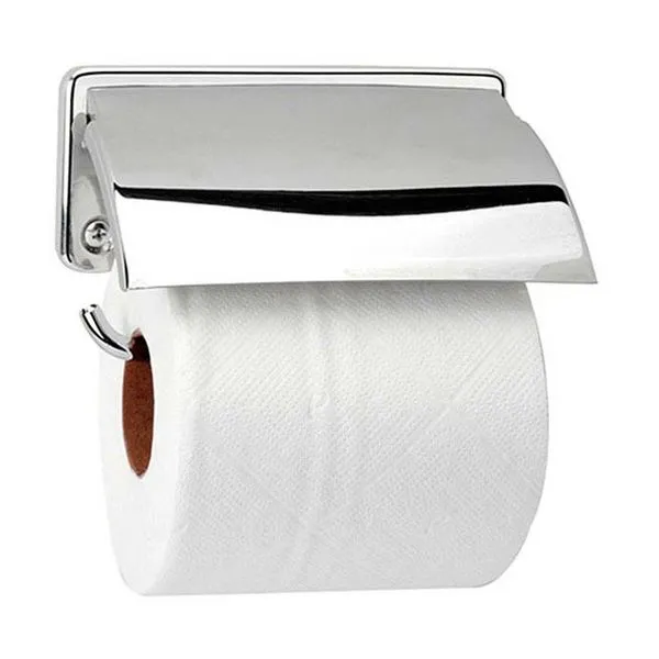 Porta Papel Higiênico Jackwal Cromado com Tampa Standard 2865