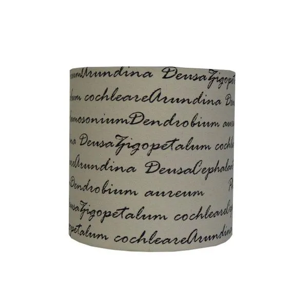 Cúpula de tecido Letras 20x20cm LS Ilumina