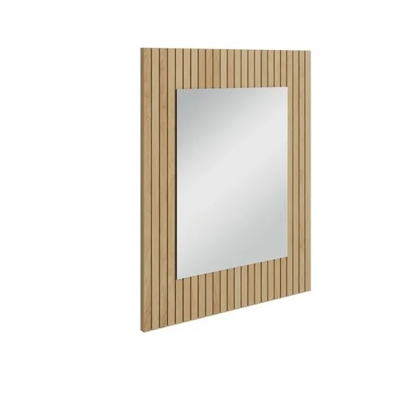Espelho Para Banheiro Ripy 60Cm Wood Bumi