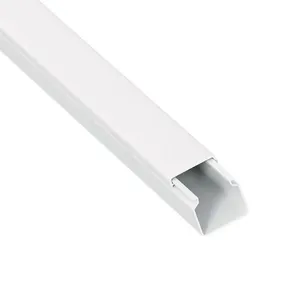 Canaleta AC em PVC Branco com 2 Metros HelaClima Canaleta HelaClima AC3030 em PVC Branco 30x30mm com 2 Metros