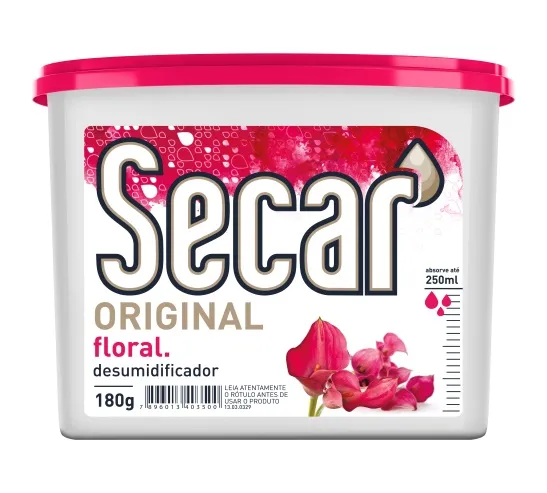 Desumidificador 180g Original Flora Secar