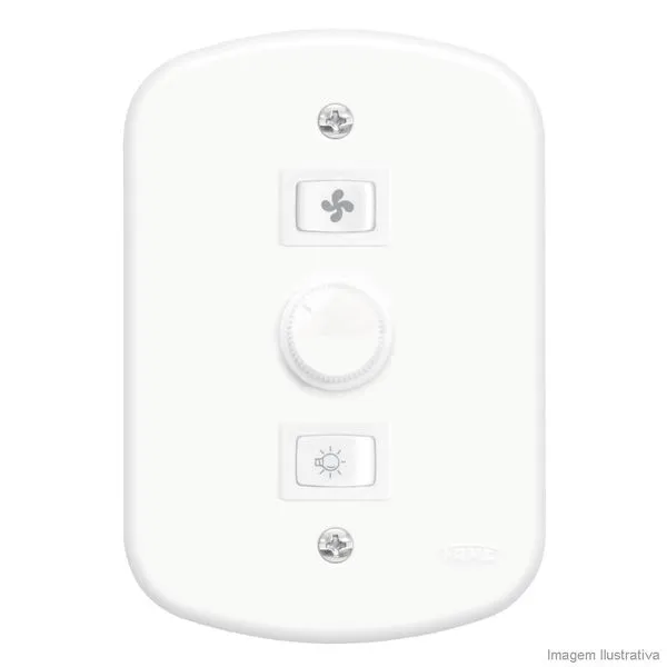 Controle para ventilador Blanc 127V Fame