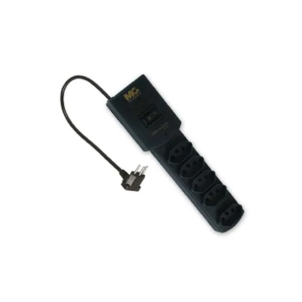 Filtro de linha 1,5 metro preto bivolt Margirius