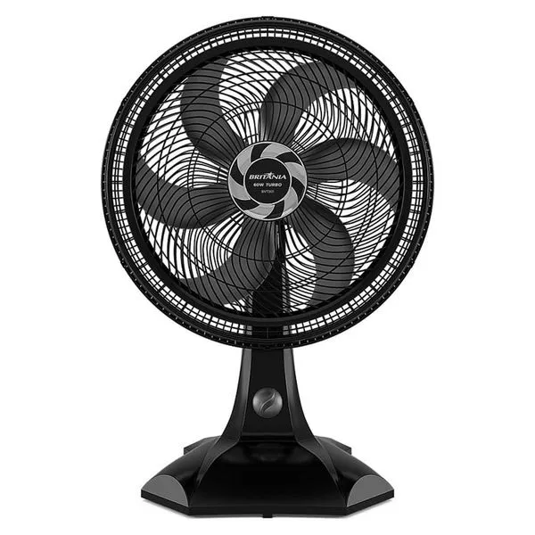 Ventilador Mesa/Parede Maxx Force 60W 3P 127V Preto Britânia