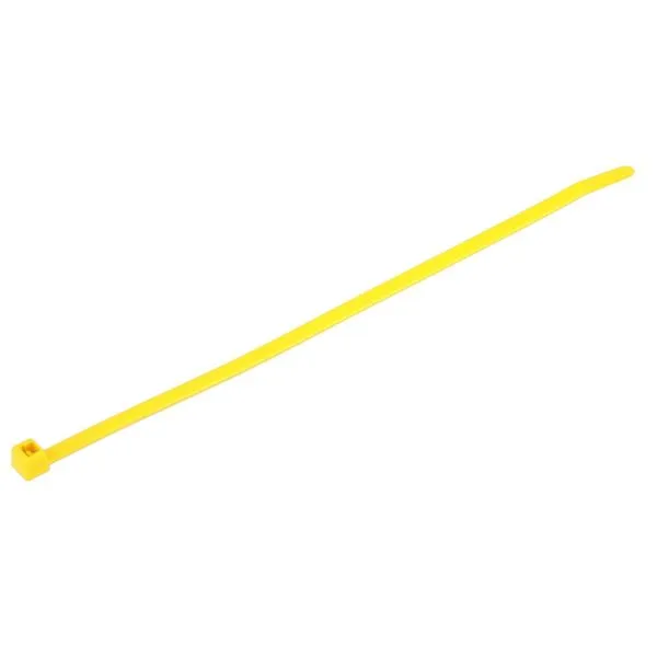 Abracadeira Nylon T50R 200X4,6mm Com 100un Amarelo Hellermanntyton