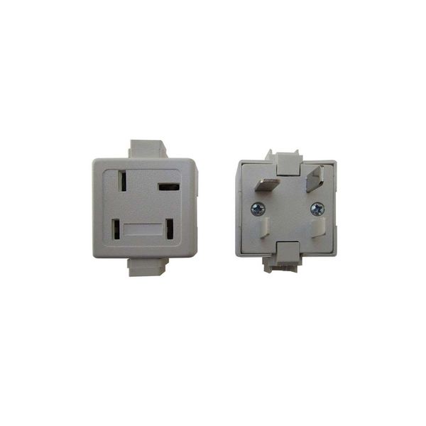 Adaptador telefônico RJ11 3 saídas branco Kit-Flex