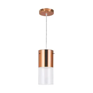 Pendente First 1 Luz E27 Cobre LLumm Bronzearte