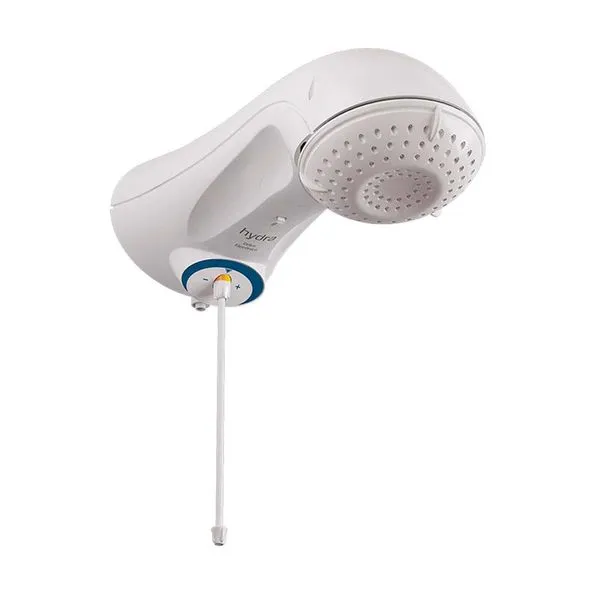 Chuveiro eletrônico 127V 5500W Delus com turbo branco Thermosystem