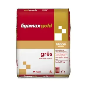 Argamassa ACII Porcelanato Interno Cinza 20kg Ligamax