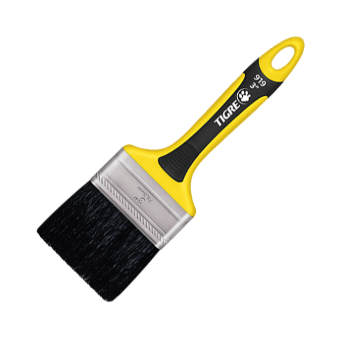Trincha Premium 919 3 Sintetico Preto Tigre