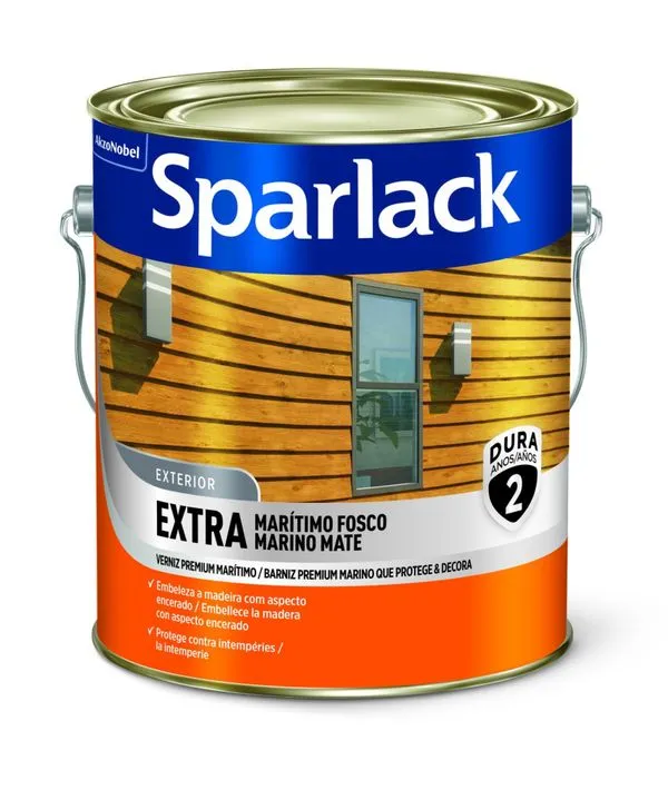 Verniz Sparlack Extra Marítimo Balance Natural Brilhante 900ml