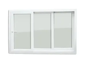 Janela PVC 3 Folhas com Cremona Redução Acústica - 100x200