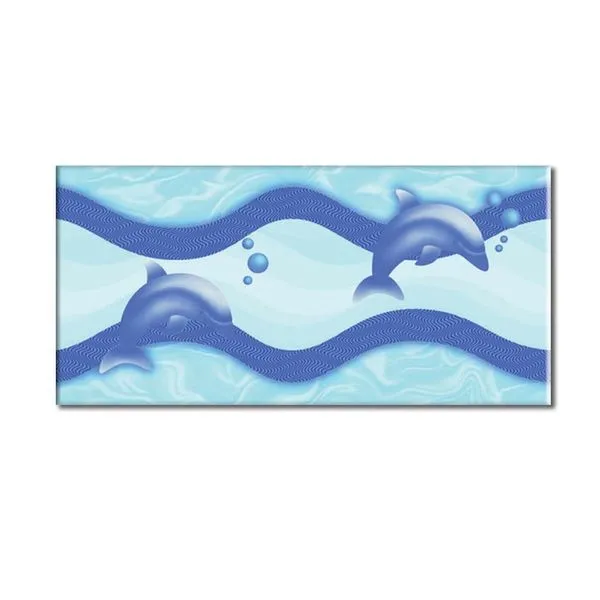 Faixa Mergulho azul 15x31cm 4 peças Porto Ferreira