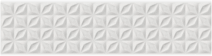 Revestimento Up Floratta Retificado 28x115cm (Caixa c/ 1,94m²) Bianco Savane