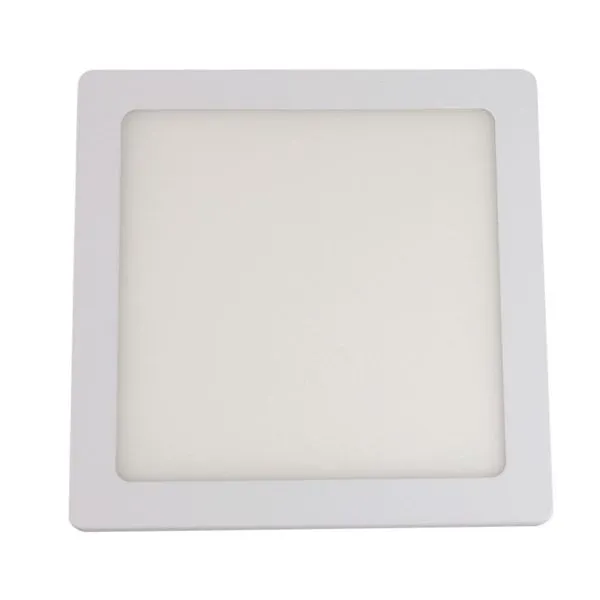 Painel LED de Embutir Slim Quadrado Luz Amarela Bivolt Bronzearte Painel de LED Embutir Slim 24W 29,5x29,5cm 2040 Lúmens Luz Amarela