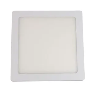 Painel LED de Embutir Slim Quadrado Luz Branca Bivolt Bronzearte Painel de LED Embutir Slim 12W 17x17cm 1020 Lúmens Luz Branca
