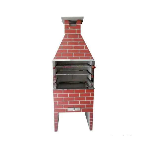 Churrasqueira imita Tijolinho 75cm pintada Begnami