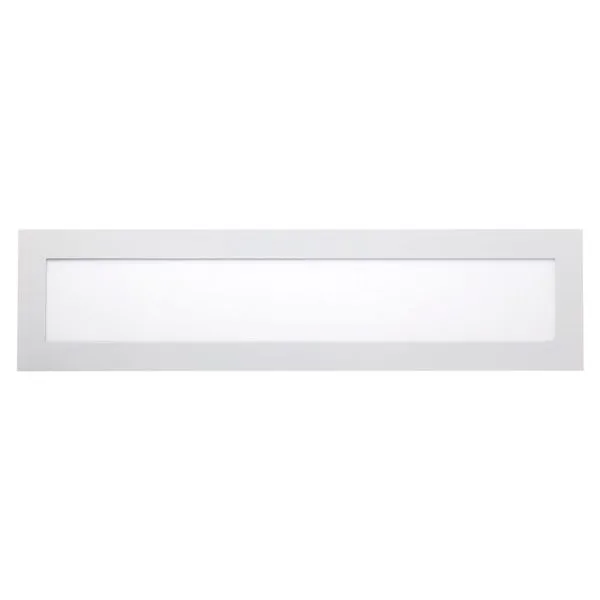 Painel LED de Embutir Slim Fit Luz Branca Bivolt Bronzearte Painel de LED Embutir Slim Fit 30W 62x15,5cm 2400 Lúmens Luz Branca