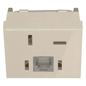 Módulo para telefone padrão telebras RJ11 2 fios marfim Decor Prime