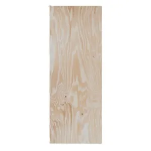Folha de Porta Lisa Sarrafeada Pinus para Pintura Camidoor Folha de Porta Lisa Sarrafeada para Pintura Pinus 210x62cm