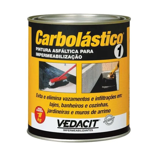 Carbolástico n.1 1 Kg Preto Vedacit