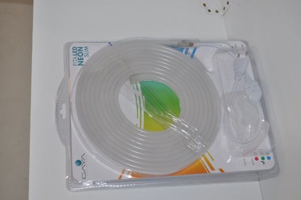 Fita Gaya LED neon slim 5M 7,5W 110V verde