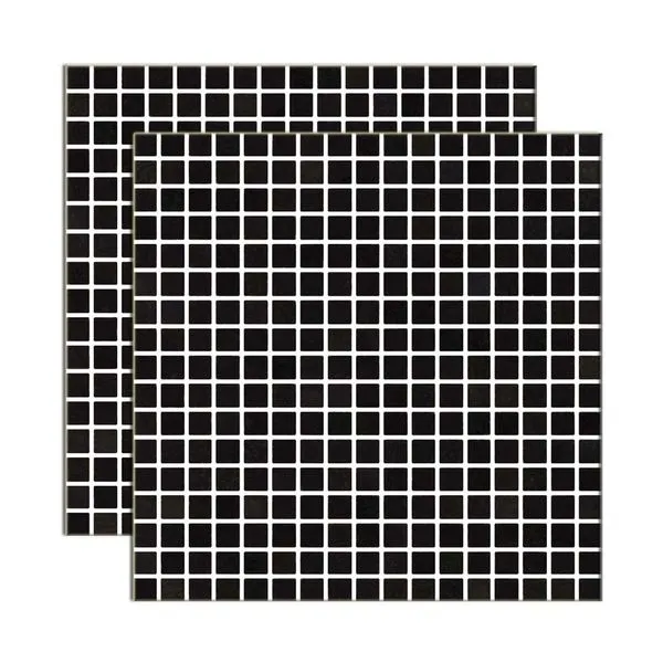 Pastilha Vidrissímo 32x32cm preto mini Portobello