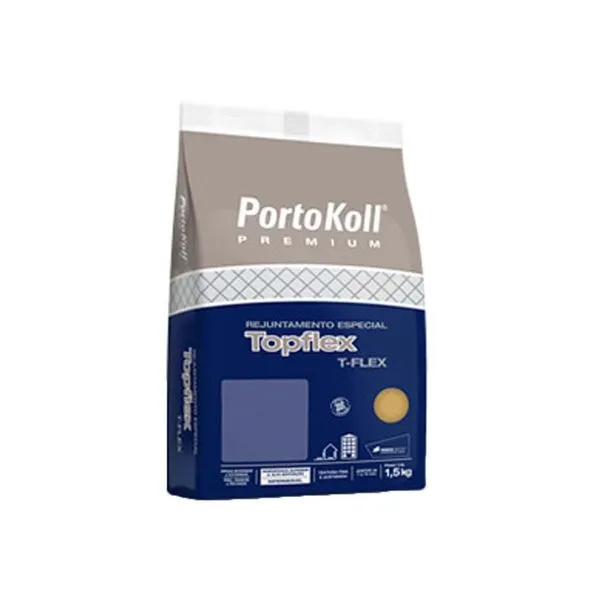 Rejunte Top-Flex 3kg palha Portokoll