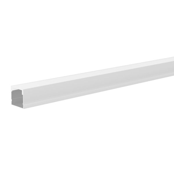 Perfil De Sobrepor Alumínio 3 Metros 19,6X20Mm Branco Llumm Bronzearte