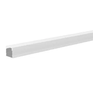 Perfil De Sobrepor Alumínio 3 Metros 19,6X20Mm Branco Llumm Bronzearte