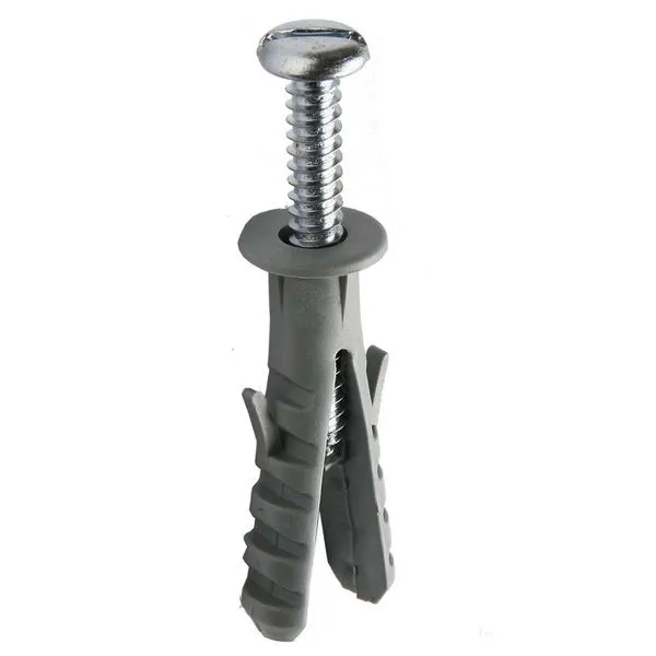 Parafuso atarraxante cabeça panela 3,8x25mm com bucha anel 06mm Fixtil