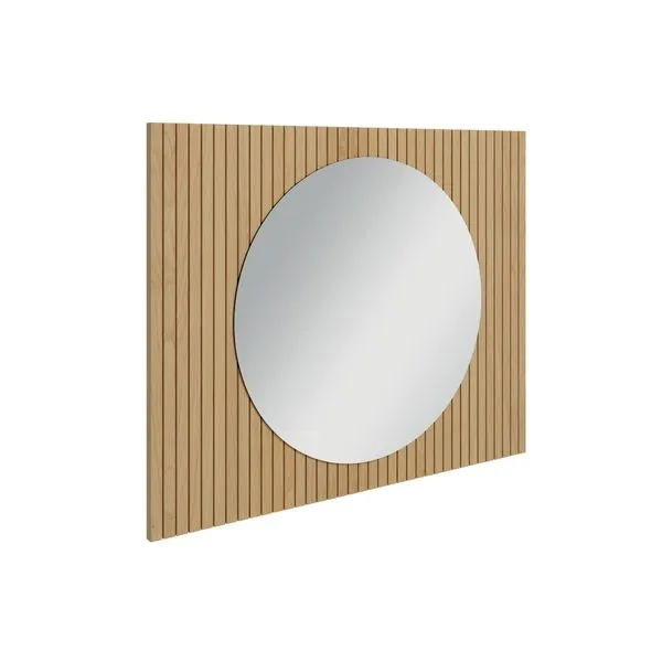 Espelho Para Banheiro Ripy 100Cm Wood Bumi