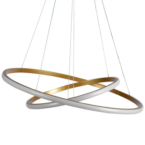 Pendente Led Montreal 3000K 35W Ouro Fosco Taschibra