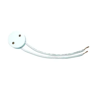 Tomada com rabicho para lâmpada fluorescente 2 peças Kit-Flex